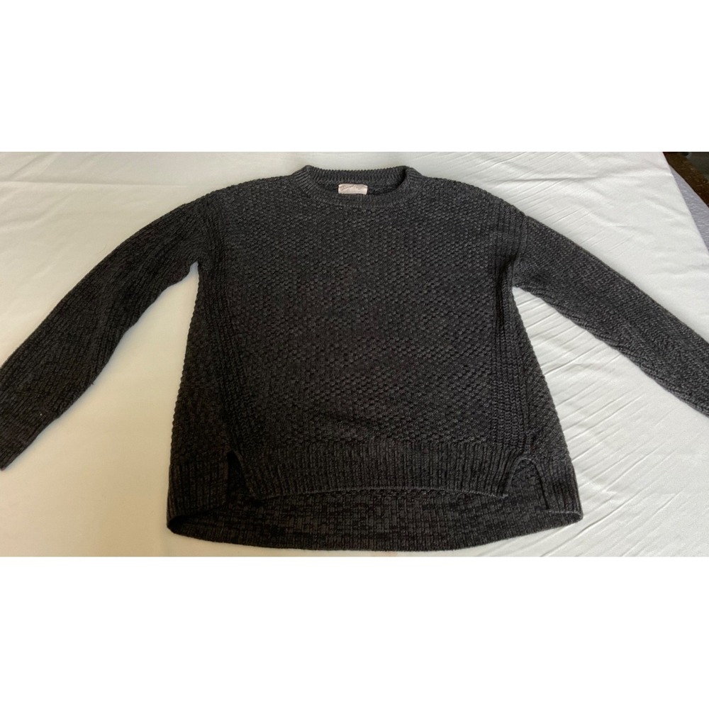 Universal Threads SM Black Cable Sweater ladies layer loose casual prep Utility